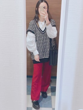 はるかさん（レディース・155cm）の秋コーディネート