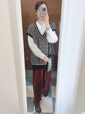 はるかさん（レディース・155cm）の春コーディネート