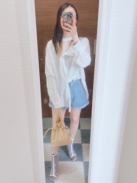 はるかさん（レディース・155cm）の夏コーディネート