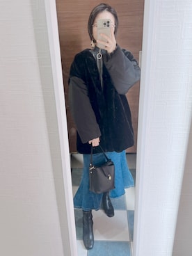 はるかさん(レディース・155cm)の冬コーディネート