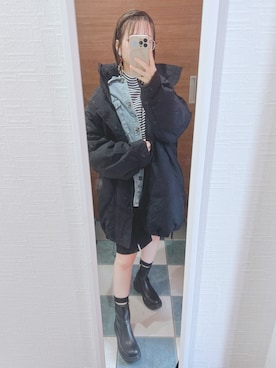 はるかさん（レディース・155cm）の冬コーディネート