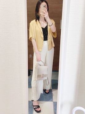 はるかさん（レディース・155cm）の夏コーディネート