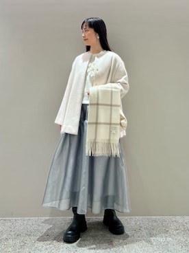 tanaさん（レディース・162cm）の冬コーディネート