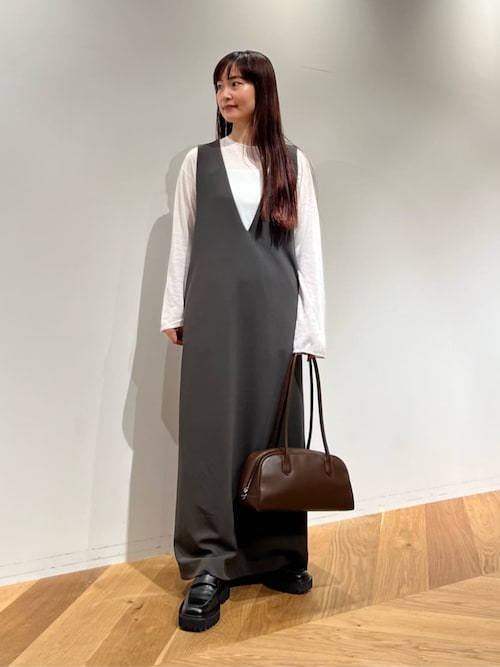 MARW UNITED ARROWS ワンピース 「MARW ARROWS」ジャージー Vネック