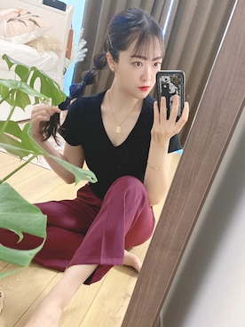 ychanさん（レディース・159cm）の夏コーディネート