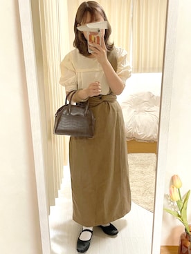 harunaさん（レディース・153cm）の秋コーディネート