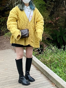 「90'sコーデ」｜ㅎㄹさん（レディース・155cm）の秋コーディネート