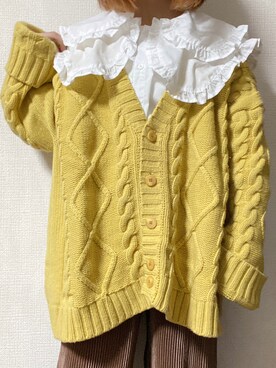 「WC（ダブル シー）のアイテム（シャツ/ブラウス）」を使った、ㅎㄹさん（レディース・155cm）の秋コーディネート
