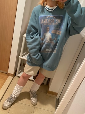 「ルーズソックス」｜ㅎㄹさん（レディース・155cm）の春コーディネート