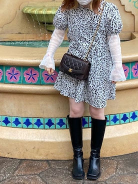 「chanel」｜「アイテム（ブーツ）」を使った、ㅎㄹさん（レディース・155cm）の夏コーディネート