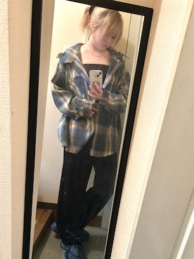 「SpRay（スプレイ）のアイテム」を使った、なるみさん（レディース・157cm）の冬コーディネート