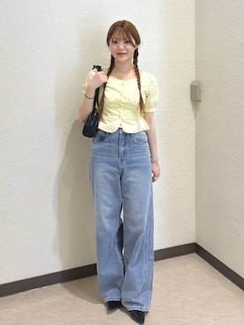「FREE'S MART（フリーズマート）のアイテム」を使った、ゆいはさん（レディース・158cm）の春コーディネート