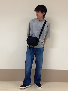 「LACOSTE（ラコステ）のアイテム」を使った、Suzukiさん（メンズ・175cm）の秋コーディネート