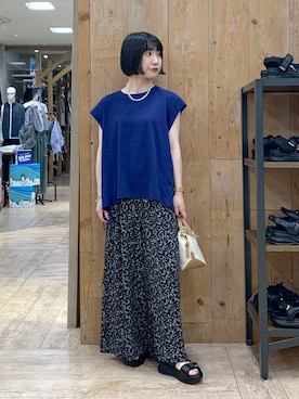 「アイテム（パンツ）」を使った、515yoshiさん（レディース・149cm・30代）の夏コーディネート
