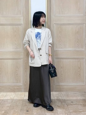 515yoshiさん（レディース・149cm）の春コーディネート