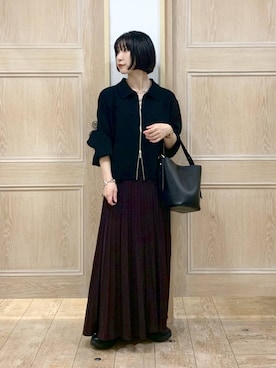 「アイテム（ワンピース/ドレス）」を使った、515yoshiさん（レディース・149cm・30代）の秋コーディネート