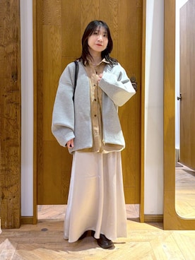 「GLOBAL WORK（グローバルワーク）のアイテム（ジャケット/アウター）」を使った、515yoshiさん（レディース・149cm）の秋コーディネート