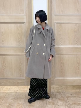 「アイテム（ジャケット/アウター）」を使った、515yoshiさん（レディース・149cm・30代）の秋コーディネート