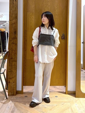「GLOBAL WORK（グローバルワーク）のアイテム（パンツ）」を使った、515yoshiさん（レディース・149cm）の夏コーディネート