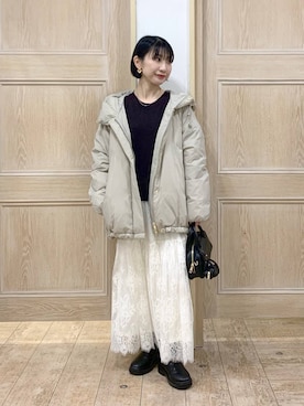 「アイテム（ワンピース/ドレス）」を使った、515yoshiさん（レディース・149cm・30代）の秋コーディネート