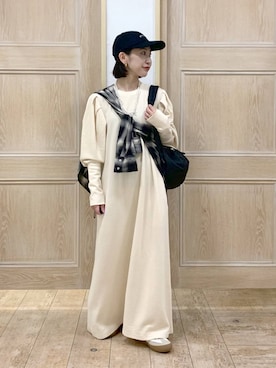 「アイテム（バックパック/リュック）」を使った、515yoshiさん（レディース・149cm・30代）の秋コーディネート