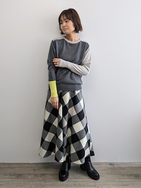 「カシミヤ」｜rismstaffさん（レディース・167cm）の秋コーディネート