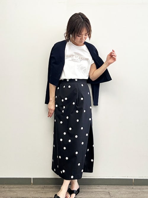 【接触冷感・紫外線防止・洗える】ロゴTシャツ（MAKE IT FRESH）