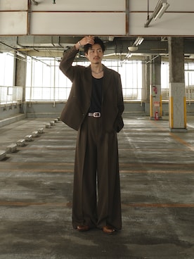 yuuuya28さん（メンズ・184cm）の春コーディネート