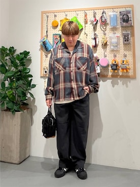 「GERRY（ジェリー）のアイテム」を使った、あおいさん（メンズ・164cm）の夏コーディネート
