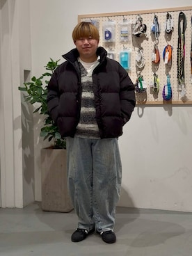 「アイテム（その他シューズ）」を使った、あおいさん（メンズ・164cm・20代）の冬コーディネート