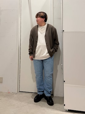 「BAYFLOW（ベイフロー）のアイテム」を使った、あおいさん（メンズ・164cm）の春コーディネート