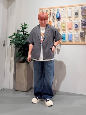 あおいさん(メンズ・164cm)の春コーディネート