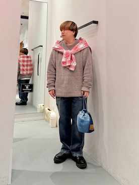 あおいさん（メンズ・164cm）の冬コーディネート