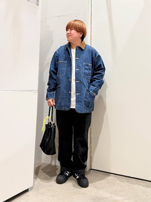 Lee LECHOPPE別注デニムカバーオール Lee(リー)】別注デニムカバーオール（デニムジャケット）｜Lee（リー