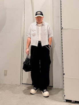 「GERRY（ジェリー）のアイテム」を使った、あおいさん（メンズ・164cm）の春コーディネート