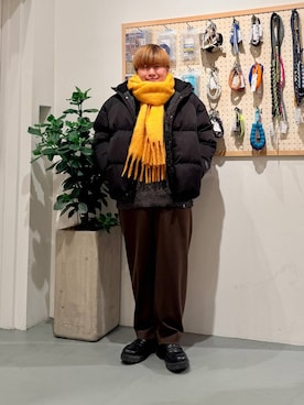 あおいさん（メンズ・164cm）の冬コーディネート
