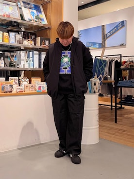 「アイテム（その他シューズ）」を使った、あおいさん（メンズ・164cm）の秋コーディネート