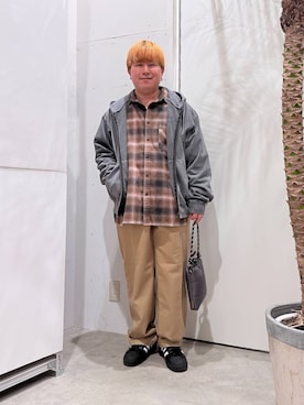 「アイテム（その他シューズ）」を使った、あおいさん（メンズ・164cm）の秋コーディネート