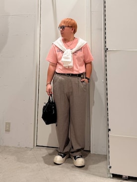 「GERRY（ジェリー）のアイテム」を使った、あおいさん（メンズ・164cm）の春コーディネート