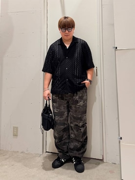 「GERRY（ジェリー）のアイテム」を使った、あおいさん（メンズ・164cm）の夏コーディネート