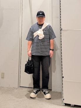 「GERRY（ジェリー）のアイテム」を使った、あおいさん（メンズ・164cm）の春コーディネート