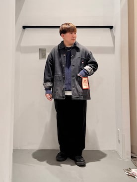 あおいさん（メンズ・164cm）の冬コーディネート