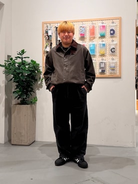 「アイテム（その他シューズ）」を使った、あおいさん（メンズ・164cm）の秋コーディネート