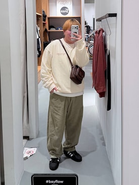 「アイテム（その他シューズ）」を使った、あおいさん（メンズ・164cm）の秋コーディネート