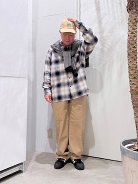 「アイテム（その他シューズ）」を使った、あおいさん（メンズ・164cm）の秋コーディネート