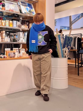 「アイテム（その他シューズ）」を使った、あおいさん（メンズ・164cm）の秋コーディネート