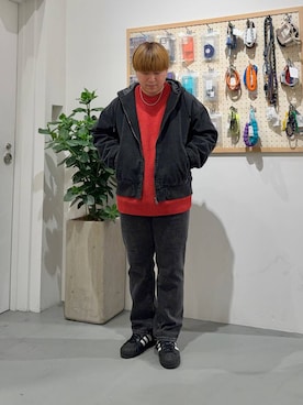 「アイテム（その他シューズ）」を使った、あおいさん（メンズ・164cm・20代）の秋コーディネート