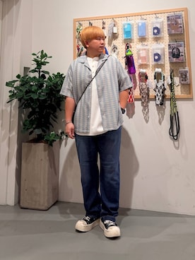 あおいさん(メンズ・164cm)の春コーディネート