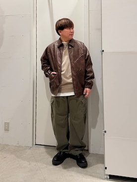 あおいさん（メンズ・164cm）の春コーディネート