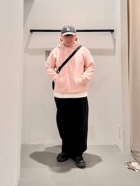 「BAYFLOW（ベイフロー）のアイテム」を使った、あおいさん（メンズ・164cm）の冬コーディネート